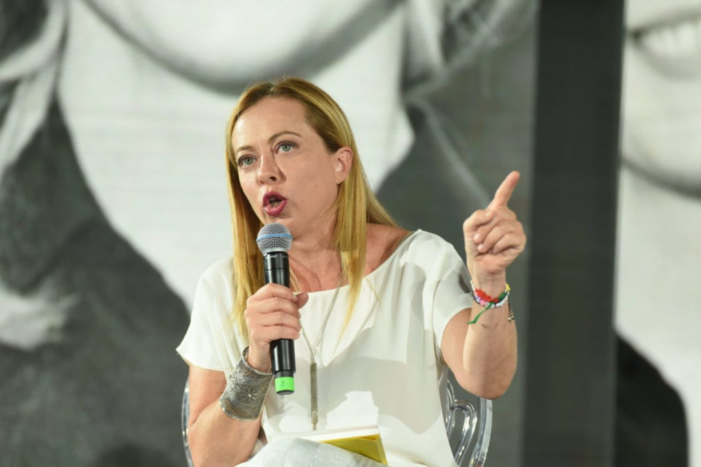 Předsedkyně Italské vlády Meloniová