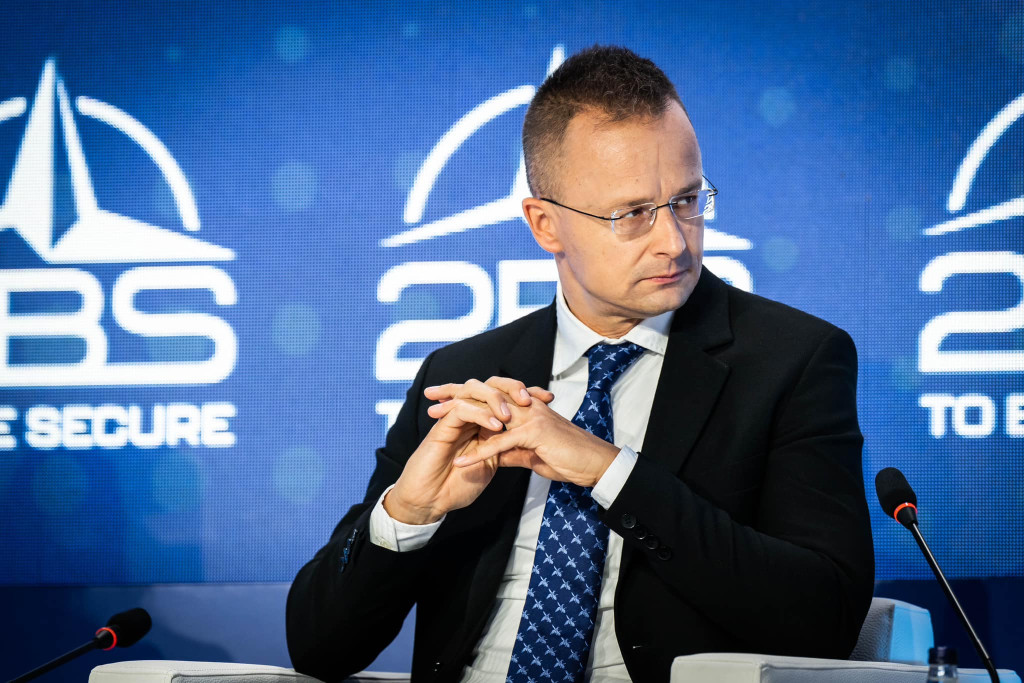 Péter Szijjártó maďarský ministr zahraničních věcí a obchodu