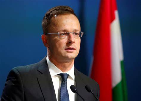 Maďarský ministr zahraničních věcí a obchodu Péter Szijjártó